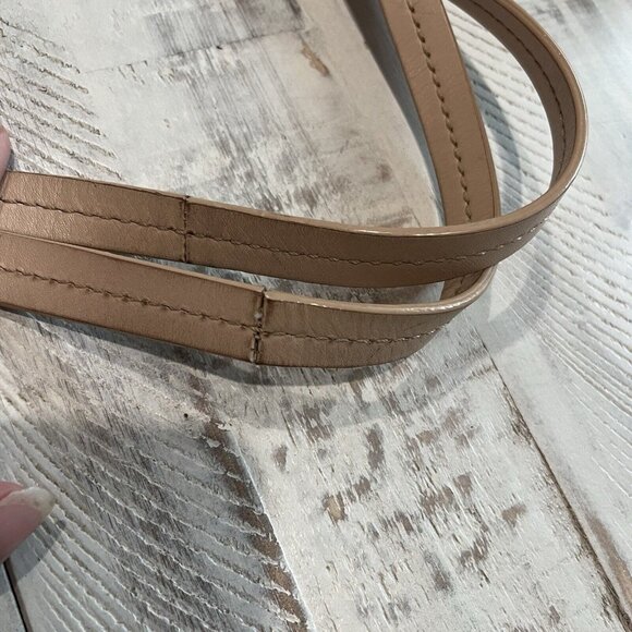 Kate Spade Hawthorn Lane Ryan Pink White Striped Tote Large Coated Canvas - Picture 11 of 11